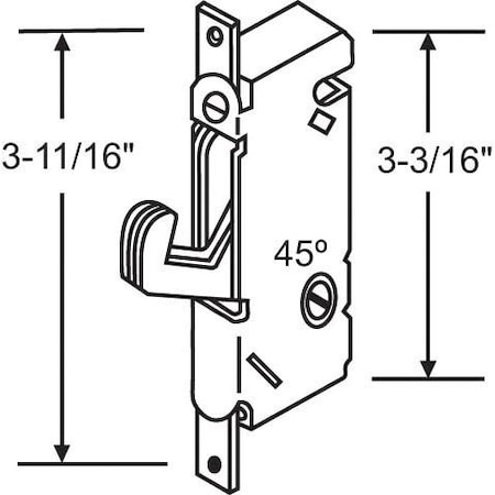 Strybuc Mortise Lock Round Face 16-175
